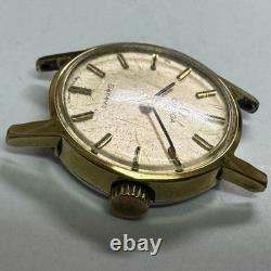 Genuine OMEGA Geneve 511346 Watch Cal. 485 Gold Not Working For Parts #233