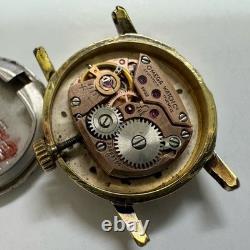 Genuine OMEGA Geneve 511346 Watch Cal. 485 Gold Not Working For Parts #233
