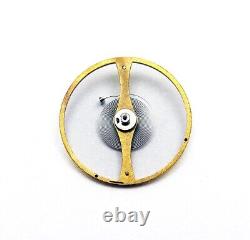 Genuine Rolex 1520 1525 8055 Balance Complete Damaged Hairspring Watch Movement