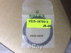 Genuine Rolex GMT Master 16700 black Bezel Insert