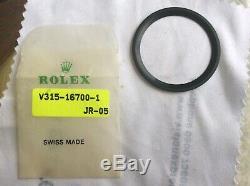 Genuine Rolex GMT Master 16700 black Bezel Insert