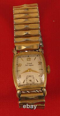 Girard Perregaux Gold Filled Mens Watch Not Working For Parts Or Repair