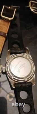 Great Vintage Monvis Diver Glucydur Automatic Cal F4007N 35mm Not Work Rear