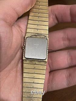 Gruen Watch Quartz Gold Vintage Style 1980s For Parts/Not Working Unisex