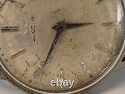 Gubelin Watch Vintage Matic 17 Jewel Switzerland Not Working For Parts