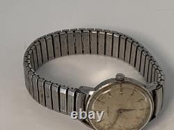 Gubelin Watch Vintage Matic 17 Jewel Switzerland Not Working For Parts