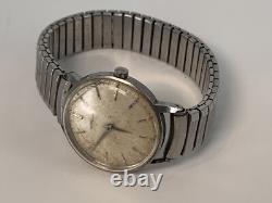 Gubelin Watch Vintage Matic 17 Jewel Switzerland Not Working For Parts