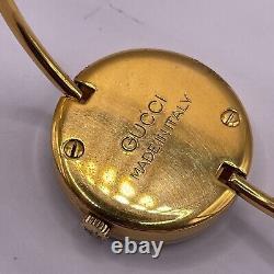 Gucci Change Bezel Watch with 11 Color Rings Not Working 505