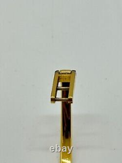 Gucci Watch 1600 25mm Women's Gold Vintage Watch sold as-is For Parts Or Repair