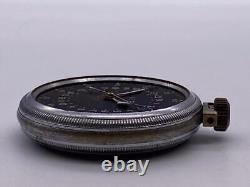 HAMILTON G. C. T. WWII MILITARY POCKET WATCH AN-5740 52mm-NOT WORKING FOR PARTS