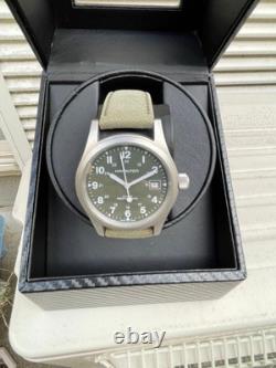 Hamilton H694190 Watch Not Tested With Box Sold As Is For Parts Or Repair Junk