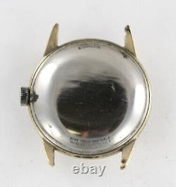 Hamilton Mechanical Mens Watch Stainless Steel Gold Rare Vintage NON WORKING
