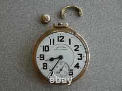 Hamilton Railway Special 992B 16s Railroad Pocket Watch for Parts or to Fix