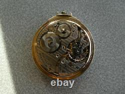Hamilton Railway Special 992B 16s Railroad Pocket Watch for Parts or to Fix