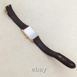 Hamilton Tonneau Quartz Watch Antique Smoseko Used, Not Working