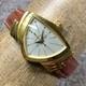 Hamilton Ventura Women 6334 Brown Leather Quartz For Watch Parts Or Repair Only