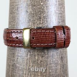 Hamilton Ventura Women 6334 Brown Leather Quartz For Watch Parts Or Repair Only