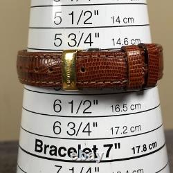 Hamilton Ventura Women 6334 Brown Leather Quartz For Watch Parts Or Repair Only