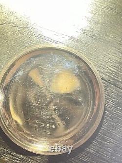 Hampden Dueber Watch A 12 Size 17j Antique Men Pocket Watch-3234145. Not Working