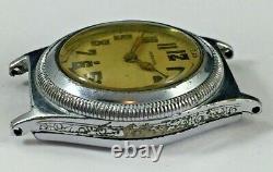 Harwood Early Automatic Watch, For Parts or Repair, Missing Mvmt Parts, 29.6mm