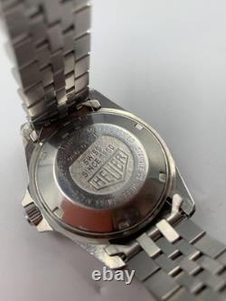 Heuer 1000 980.113L Professional Watch For Parts JUNK Vintage Collectible