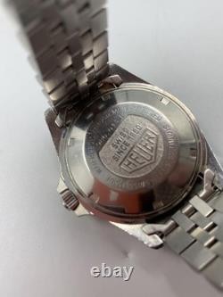 Heuer 1000 980.113L Professional Watch For Parts JUNK Vintage Collectible