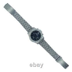 Heuer 2000 Quartz Chrono 250.006 37mm Black Dial Stainless Steel Watch For Parts