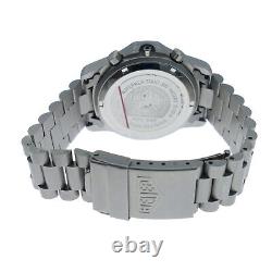 Heuer 2000 Quartz Chrono 254.006 37mm White Dial Stainless Steel Watch For Parts