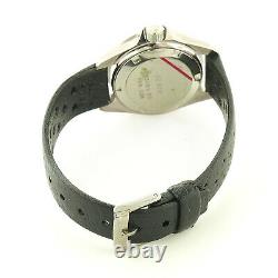 Heuer 980.038 Prof Black Dial Stainless Steel Ladies Watch For Parts Or Repairs