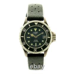 Heuer 980.038 Prof Diver 1000 Black Dial 200m Ladies Watch For Parts Or Repairs