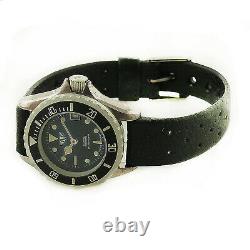 Heuer 980.038 Prof Diver 1000 Black Dial 200m Ladies Watch For Parts Or Repairs