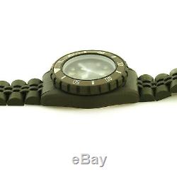 Heuer 981.008 Prof Diver 1000 Olive Dial+pvd 200m Ladies Watch For Parts/repairs