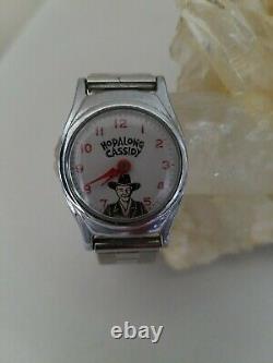 Hopalong Cassidy Vintage Wind Up Watch for Parts/Repair