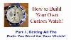 How To Build Your Custom Watch With Parts From Ebay Part 1