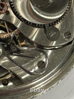 Howard Pocket Watch Scepter Case Vintage Not Running FOR PARTS OR REPAIR