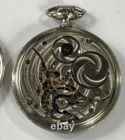 Howard Pocket Watch Scepter Case Vintage Not Running FOR PARTS OR REPAIR