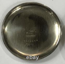 Howard Pocket Watch Scepter Case Vintage Not Running FOR PARTS OR REPAIR