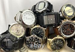 Huge Large Lot Vintage to Modern Watches QUARTZ MECHANICAL Wear Repair Parts -A1