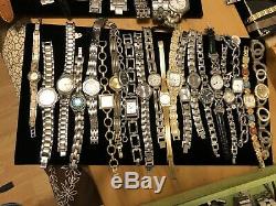 Huge Lot 230+ Vintage To Now Watches For Repair Parts Or Repurpose Over 20 Lbs