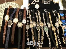 Huge Lot 230+ Vintage To Now Watches For Repair Parts Or Repurpose Over 20 Lbs