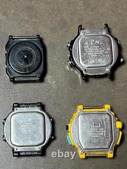 Huge Lot of 4 rare Casio Digital WatchesTRW-31AE-30WTRI-10WFB-52W