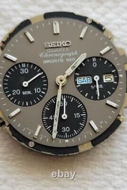 I'm Selling Two Used Vintage Seiko 7A38A Chronograph Movements for Parts