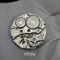 ILLINOIS Watch Grade 307 double roller Sub Seconds Manual Wind 17J AS-IS