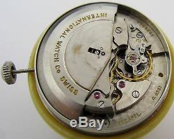 IWC 8521 calendar automatic watch movement & dial for part or project