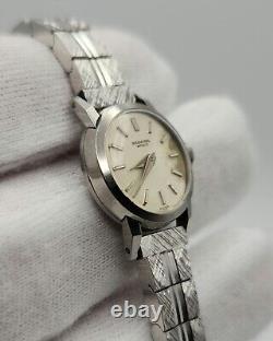 IWC Ladies Vintage Silver Tone Mechanical Watch FOR PARTS / REPAIR