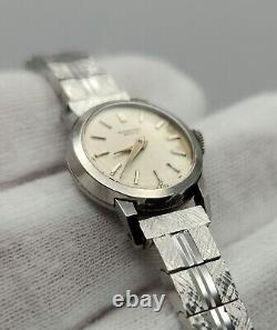 IWC Ladies Vintage Silver Tone Mechanical Watch FOR PARTS / REPAIR