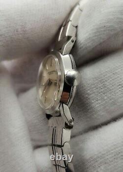 IWC Ladies Vintage Silver Tone Mechanical Watch FOR PARTS / REPAIR