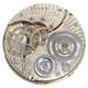 Illinois Bunn Pocket Watch Movement 19j Size 16s OF Railroad Model 9 Parts F8299