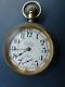 Illinois Interstate Chronometer Pocket Watch 17 Jewels Parts /Repair Not working