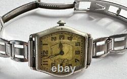 Illinois Special Fahys Wrist Watch 15j 14k Goldfill Model B Sold for Parts Only